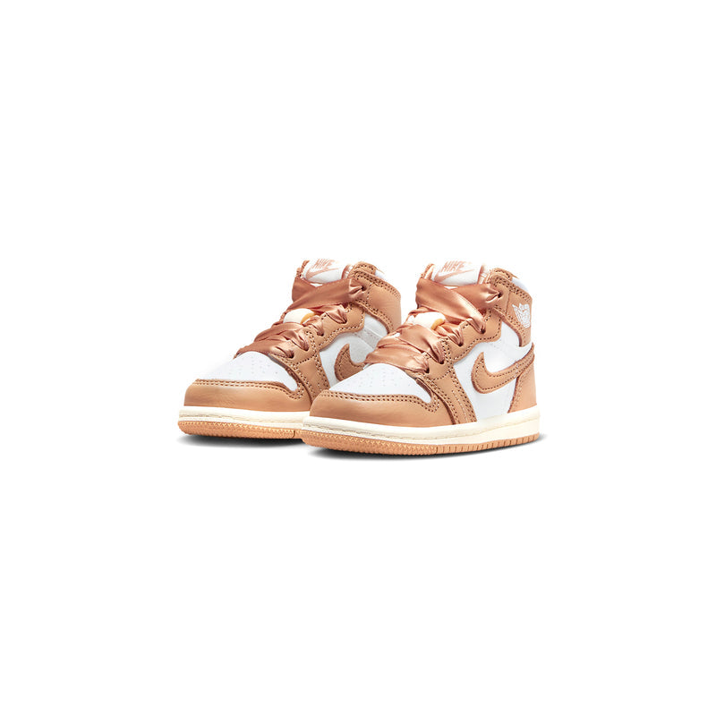 Toddler's Jordan 1 Retro High OG Praline/White-Sail (FN6623 201)