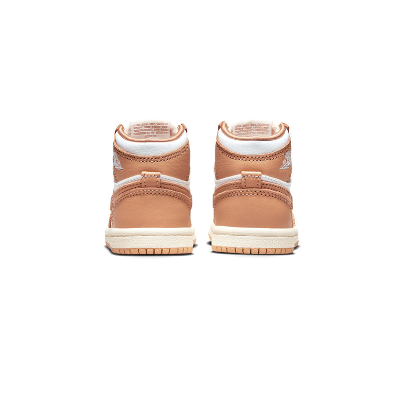 Toddler's Jordan 1 Retro High OG Praline/White-Sail (FN6623 201)