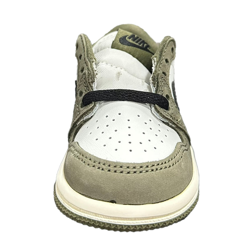 Toddler's Jordan 1 Retro Low OG Medium Olive/Black (HQ6997 200)