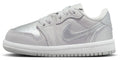 Toddler's Jordan 1 Retro Low OG Neutral Grey/Metallic Slver (FQ5435 002)
