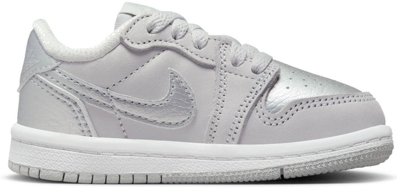 Toddler's Jordan 1 Retro Low OG Neutral Grey/Metallic Slver (FQ5435 002)