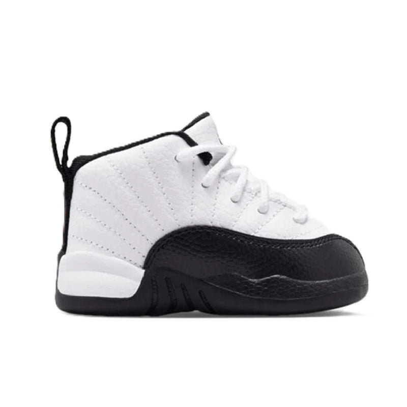 Toddler's Jordan 12 Retro "Taxi" White/Black-Taxi (850000 117)