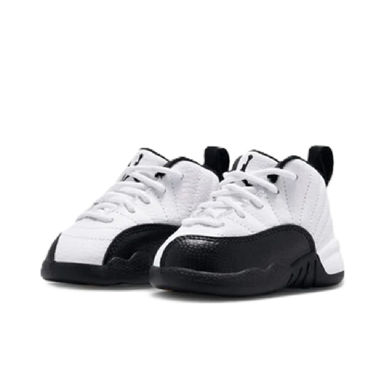 Toddler's Jordan 12 Retro "Taxi" White/Black-Taxi (850000 117)