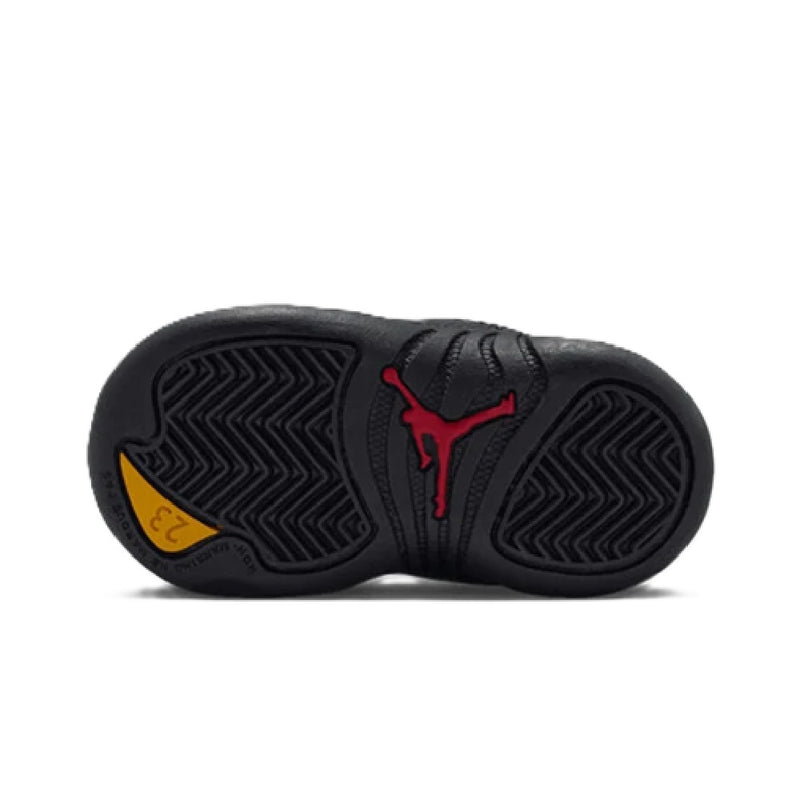 Toddler's Jordan 12 Retro "Taxi" White/Black-Taxi (850000 117)