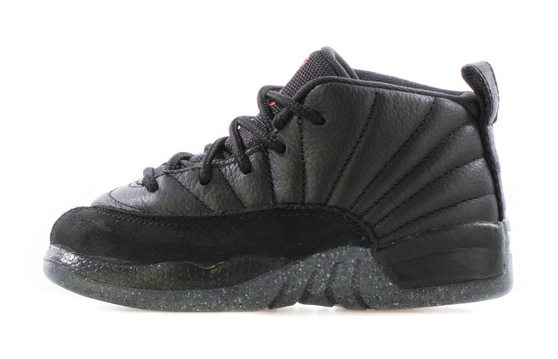 Toddler's Jordan 12 Retro "Utility" Blck/Blck-Brght Crimson (DM5206 006)