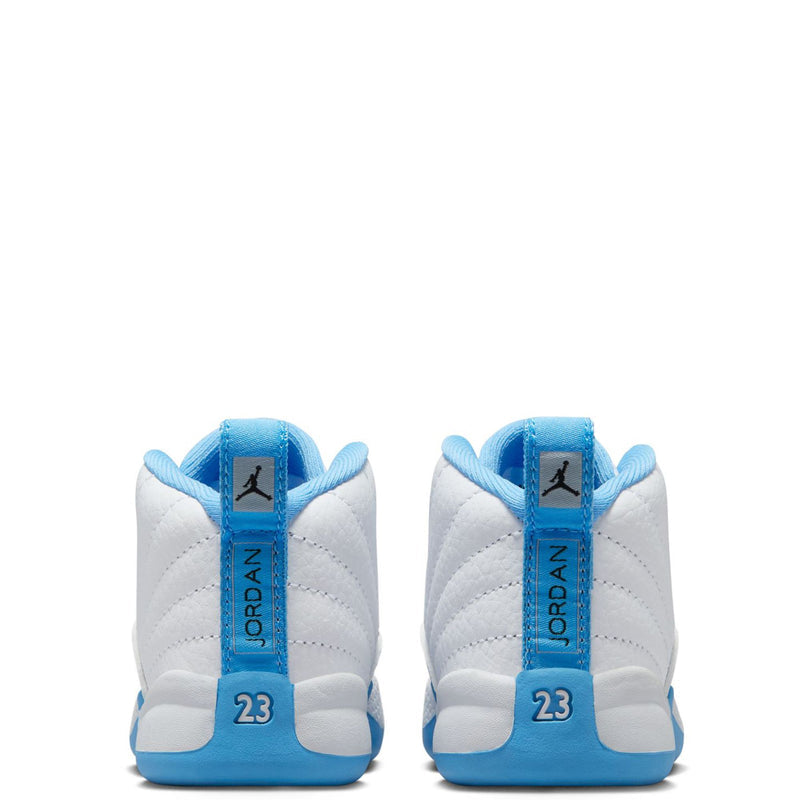 Toddler's Jordan 12 Retro White/University Blue (850000 112)