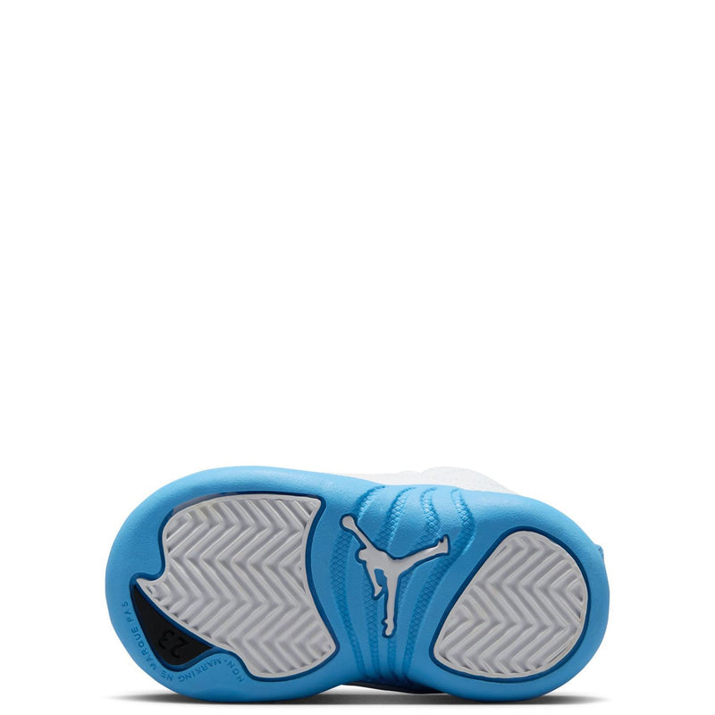 Toddler's Jordan 12 Retro White/University Blue (850000 112)