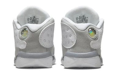 Toddler's Jordan 13 Retro White/True Red-Wolf Grey (DJ3004 160)