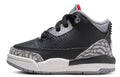 Toddler's Jordan 3 Retro Black/Fire Red-Cement Grey (DM0968 010)