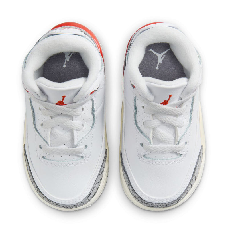 Toddler's Jordan 3 Retro "Georgia Peach" Wht/Csmc Clay-Sail (FQ9175 121)