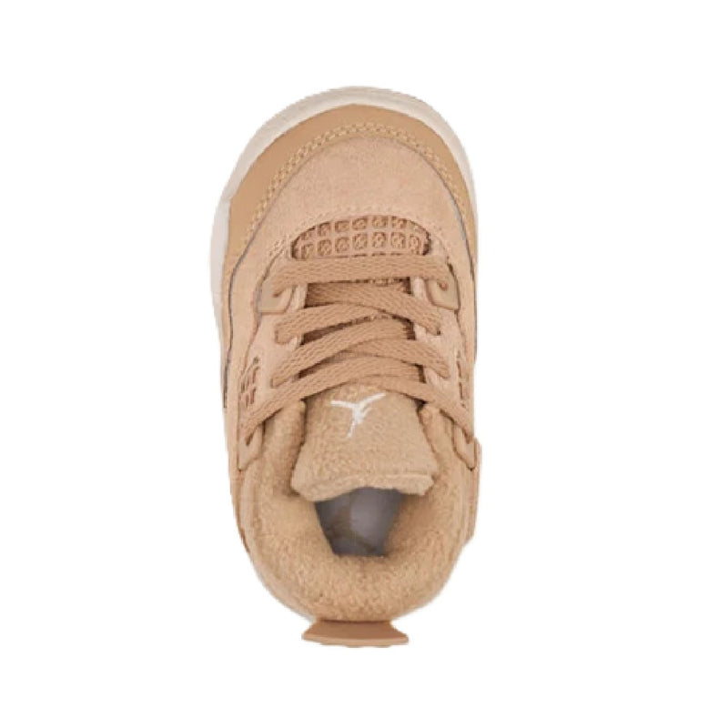 Toddler's Jordan 4 Retro Hemp/LT Orewood BRN (HV4384 200)
