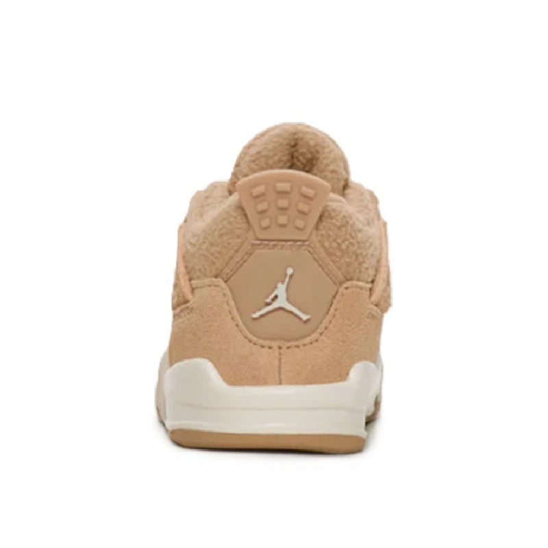 Toddler's Jordan 4 Retro Hemp/LT Orewood BRN (HV4384 200)
