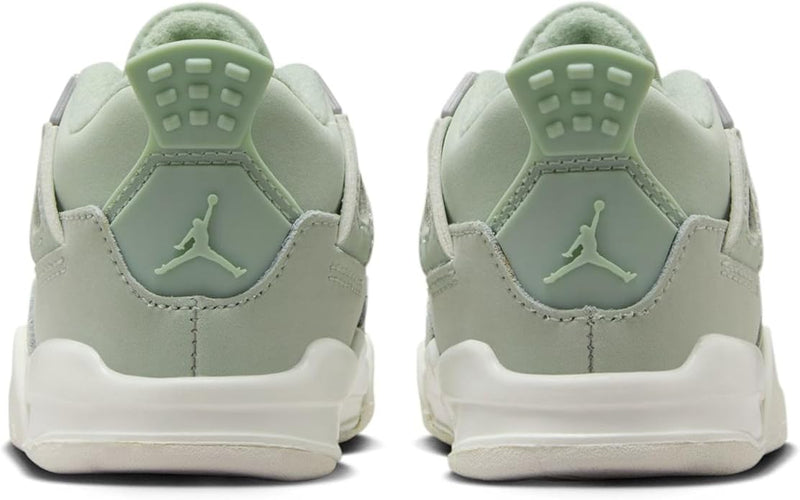 Toddler's Jordan 4 Retro Seafoam/Sail-Metallic Silver (HV4384 003)