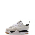 Toddler's Jordan 4 RM White/Black-Neutral Grey (FQ7937 110)