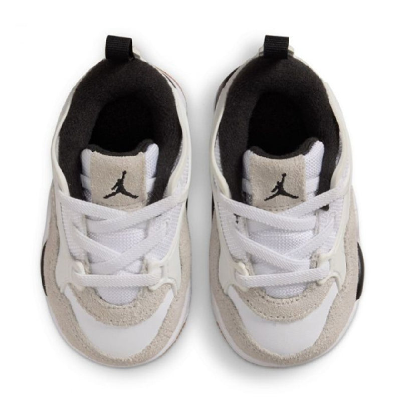 Toddler's Jordan 4 RM White/Black-Neutral Grey (FQ7937 110)