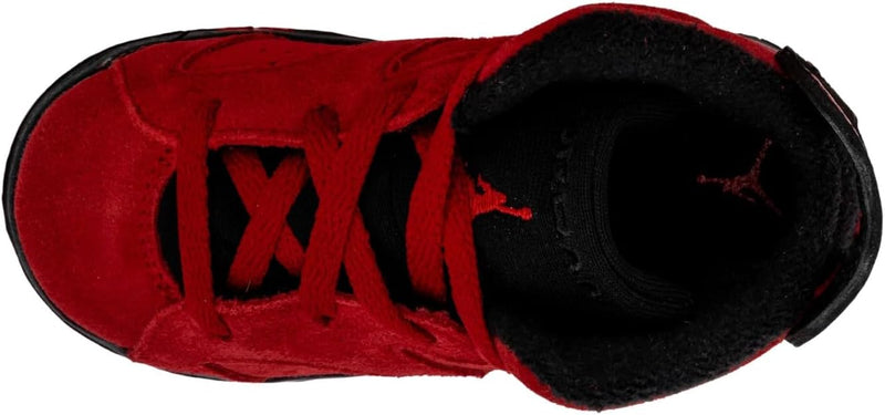 Toddler's Jordan 6 Retro "Toro Bravo" Varsity Red/Black (DV3606 600)