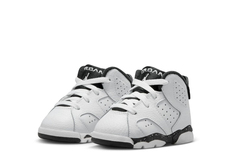 Toddler's Jordan 6 Retro White/Black (DV3606 112)