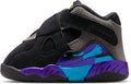 Toddler's Jordan 8 Retro "Aqua" Black/Multi-Color (305360 006)