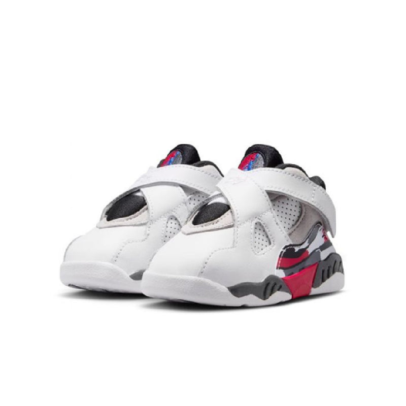 Toddler's Jordan 8 Retro "Bugs Bunny" White/Black-True Red (305360 100)