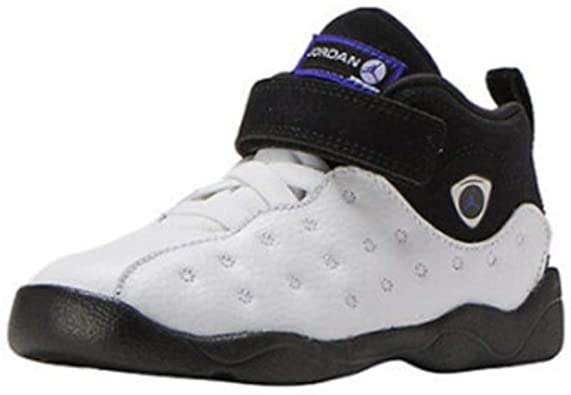 Toddler's Jordan Jumpman Team II White/Dark Concord-Black (AQ2794 104)