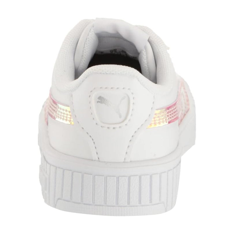 Toddler's Puma Carina 2.0 Holo AC Puma White-Puma Silver (387989 01)