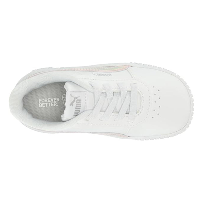 Toddler's Puma Carina 2.0 Holo AC Puma White-Puma Silver (387989 01)