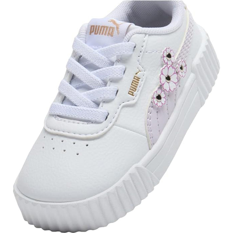 Toddler's Puma Carina 3.0 Frst Blssm AC Puma White-Lilac Frost (403104 01)