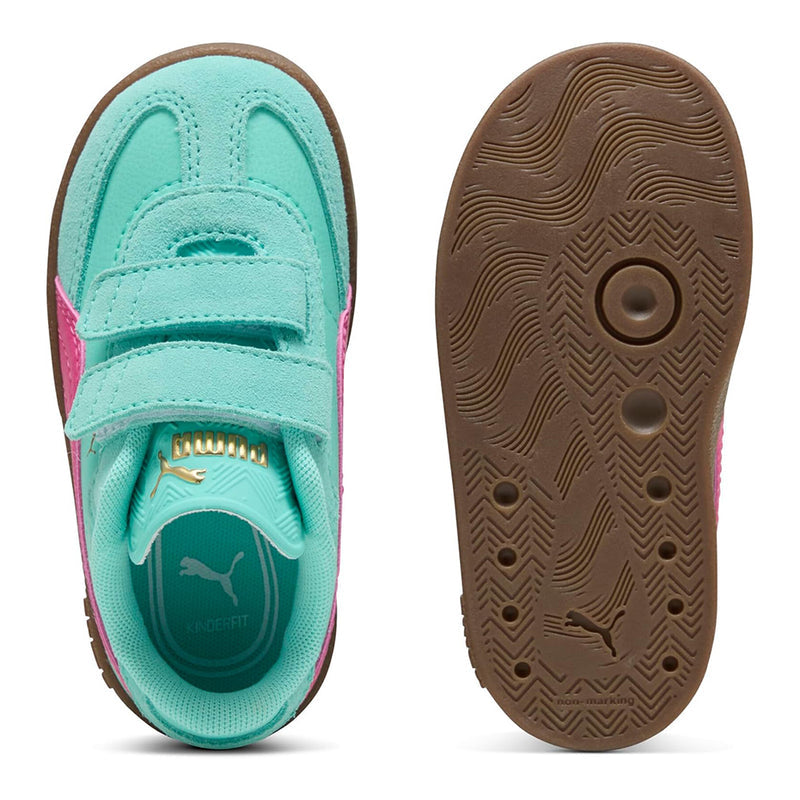 Toddler's Puma Club II Era V Aquatic-Puma Pink-Puma Gold (402308 04)