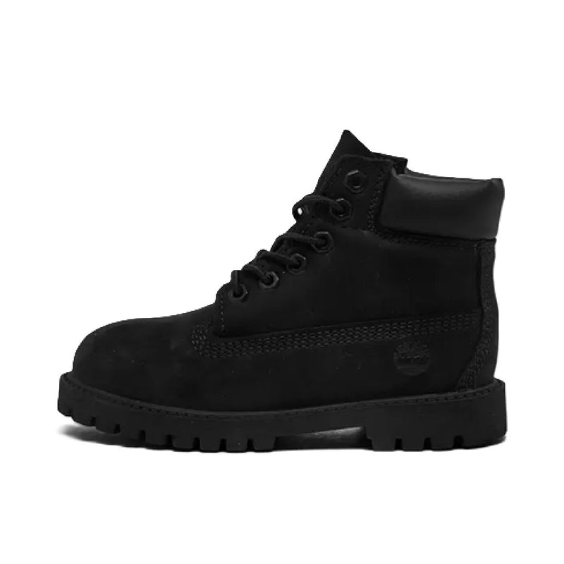Toddler's Timberland 6 In. Premium Boot Black Nubuck (TB112807 001)
