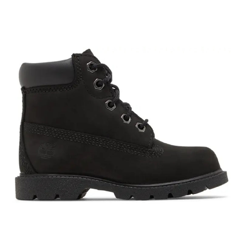Toddler's Timberland Classic 6 In. Waterproof Boot Black Nubuck (TB010810 001)