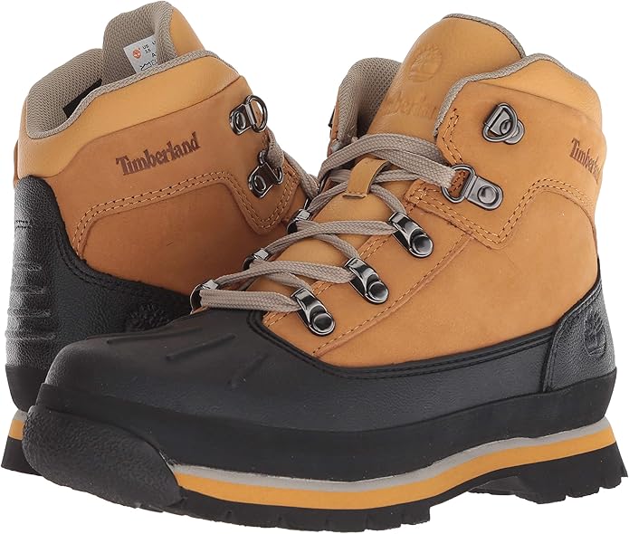 Toddler's Timberland Euro Hiker Shell Toe Boot Wheat Nbck (TB0A2LVL 231)