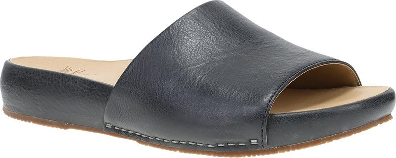 Quarter turn view Women's Dansko Footwear style name Twyla in color Black. Sku: 15000020600