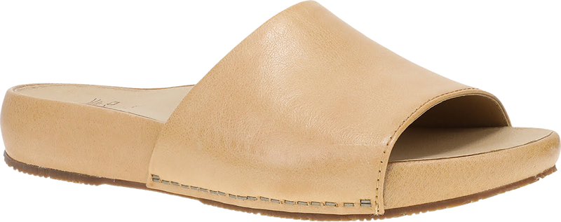 Quarter turn view Women's Dansko Footwear style name Twyla in color Honey. Sku: 15000580600