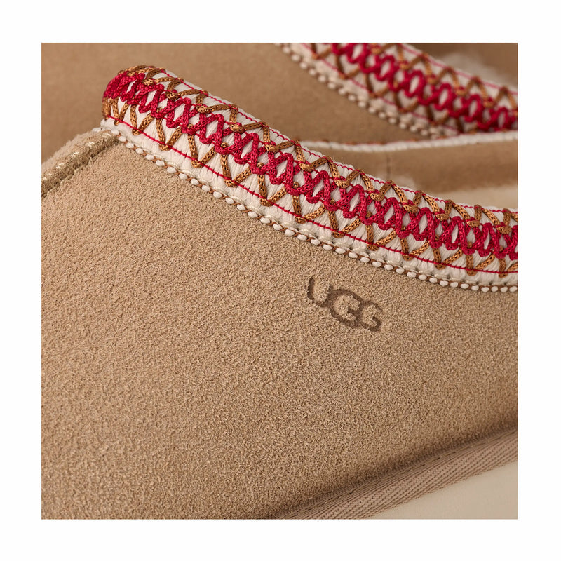 UGG Women's Tasman II (Sand/Dark Cherry) - August Shop