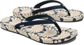 Quarter turn view Women's OluKai Footwear style name Uiki in color Trnch Blue. Sku: 20537-DEZQ