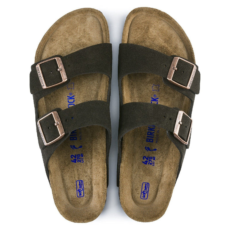 Unisex Birkenstock Arizona Soft Footbed Narrow Fit Mocha (0951313)