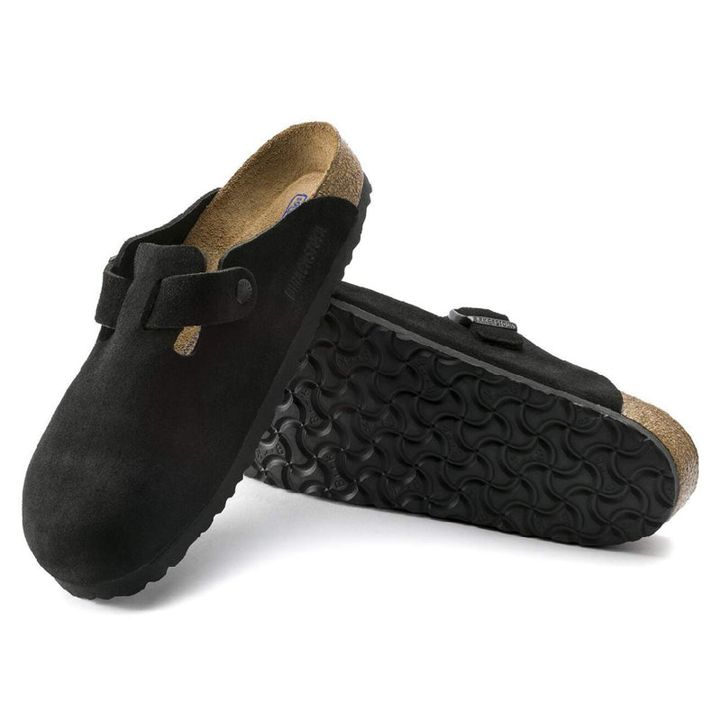 Unisex Birkenstock Boston Soft Footbed Black (0660471)