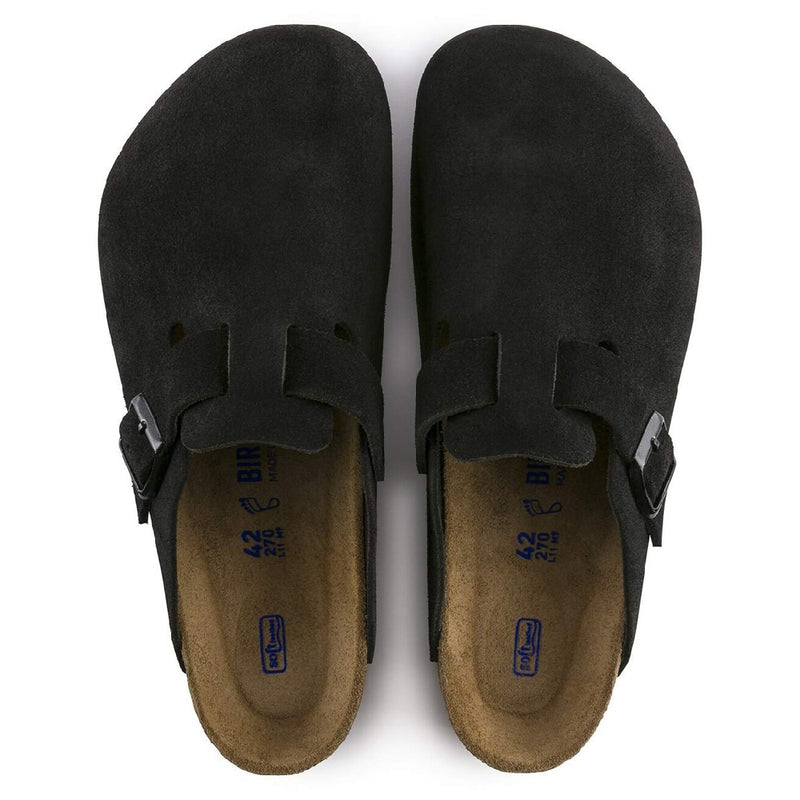 Unisex Birkenstock Boston Soft Footbed Black (0660471)