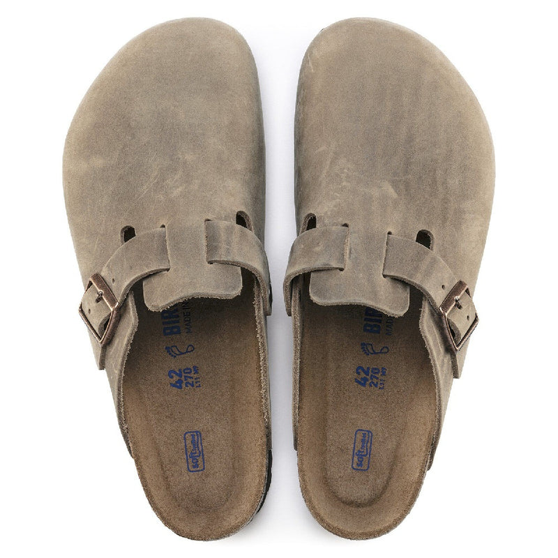 Unisex Birkenstock Boston Soft Footbed Toba Brown (1018147)
