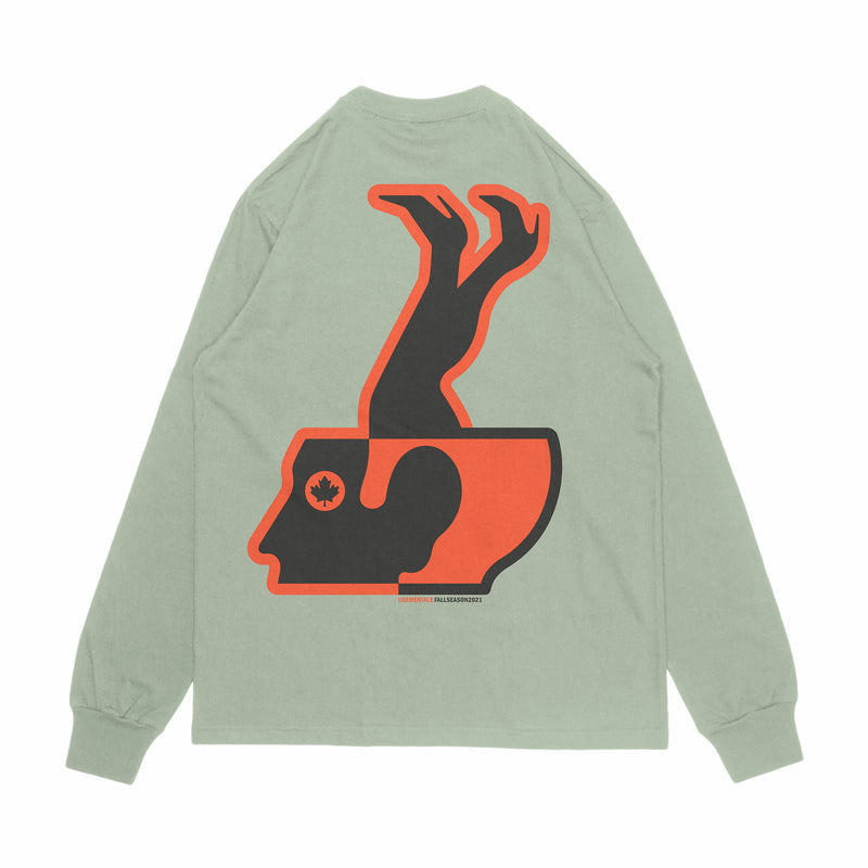 Uxe Mentale Heels Long Sleeve (Green) - August Shop