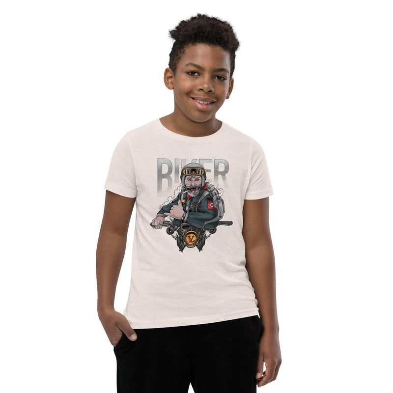 GBNY Heather Dust / S Vamp Life x GBNY Biker T-Shirt - Kid's 4725481_17604