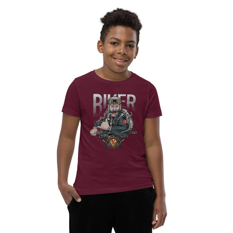 GBNY Maroon / S Vamp Life x GBNY Biker T-Shirt - Kid's 4725481_17608