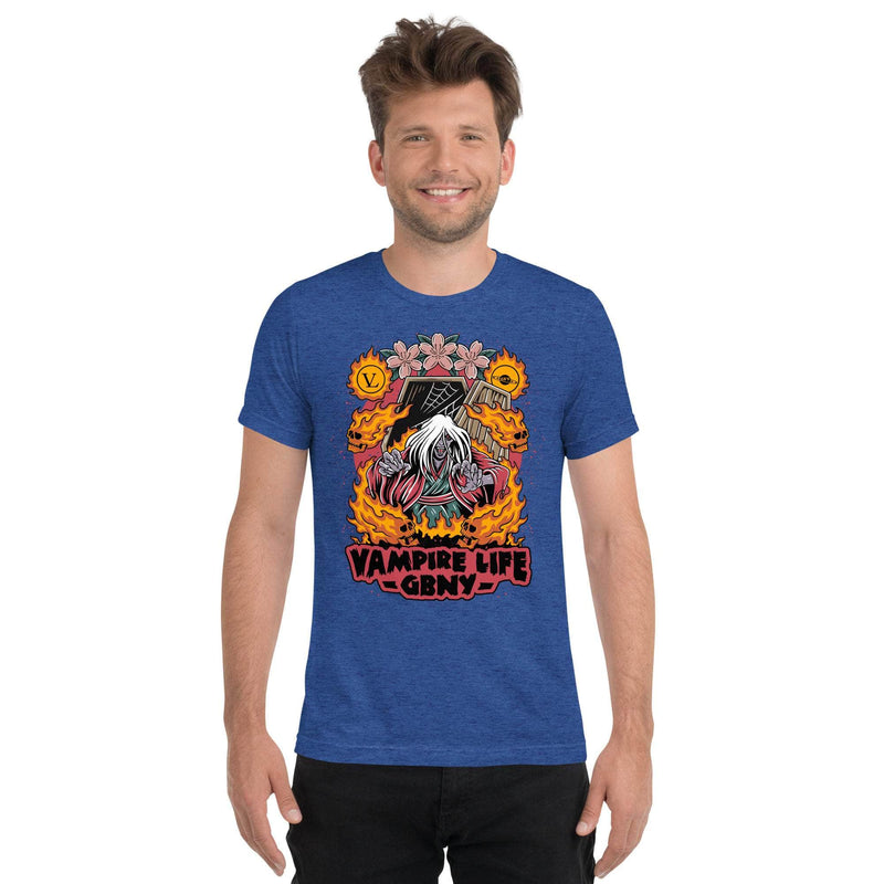 GBNY True Royal Triblend / XS Vamp Life X GBNY "Fiery Vamp" T-shirt - Men's 5897136_6600
