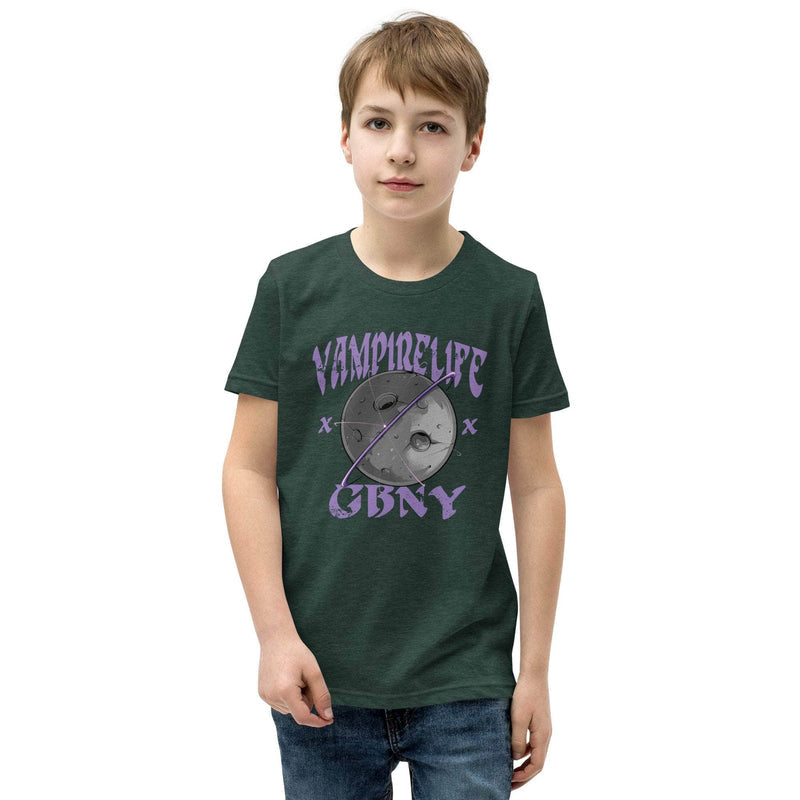 GBNY Heather Forest / S Vamp Life x GBNY Meteor T-Shirt - Kid's 8183724_9595