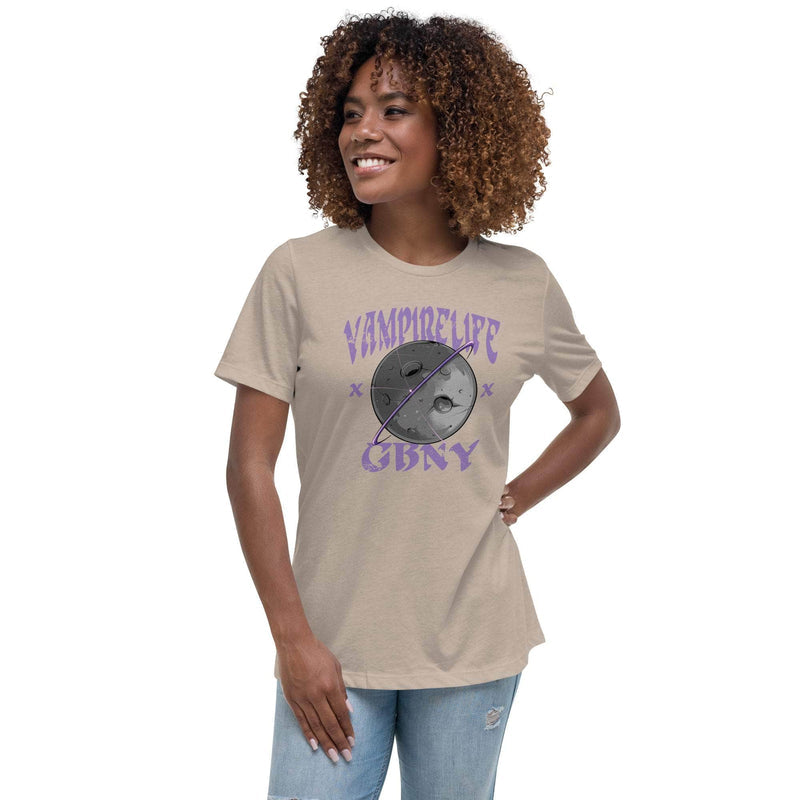 GBNY Heather Stone / S Vamp Life x GBNY Meteor T-Shirt - Women's 4626164_14273