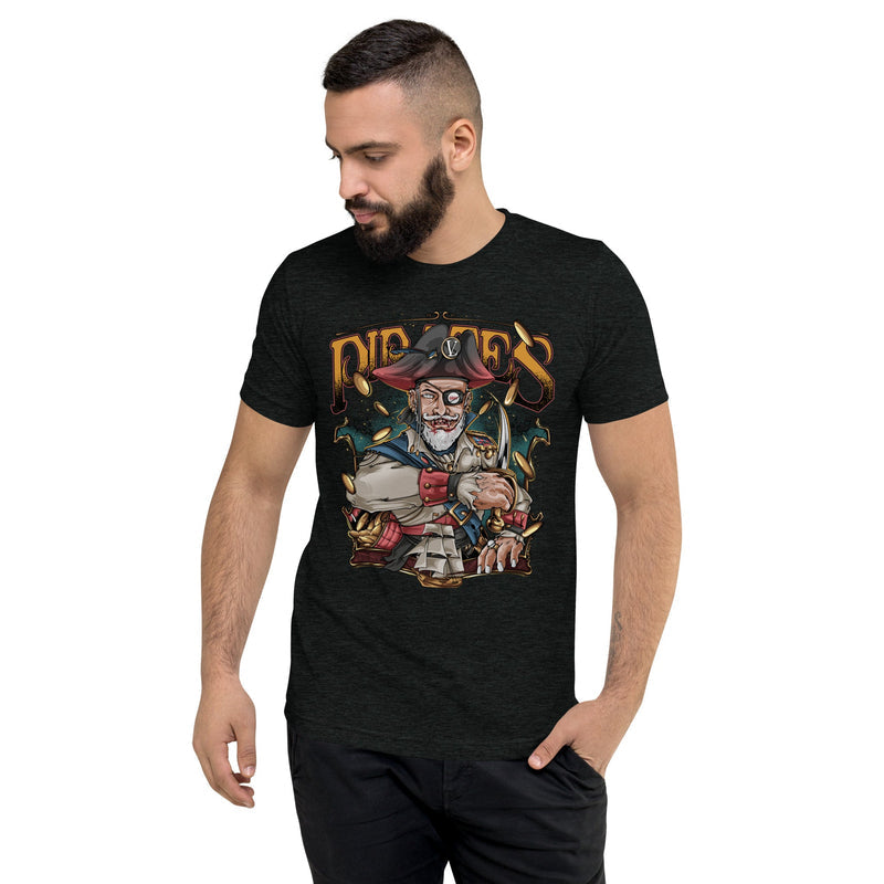 GBNY Charcoal-Black Triblend / XS Vamp Life X GBNY "Pirates King" T-shirt - Men's 4461701_6504