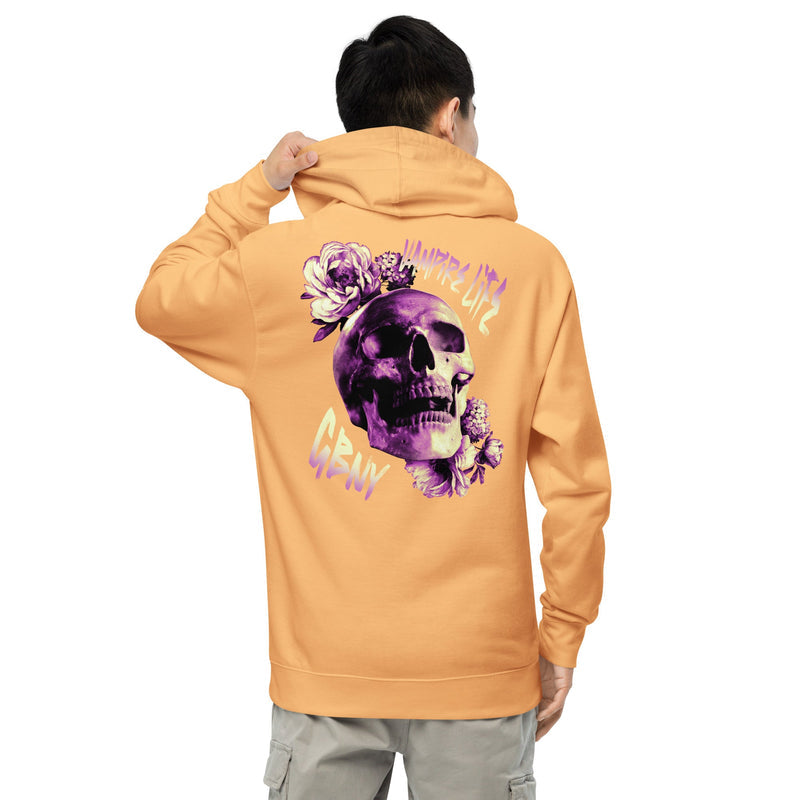 GBNY Peach / S Vamp Life X GBNY "Rising Skull" Hoodie - Men's 5396516_15622