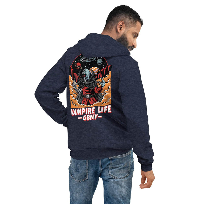 GBNY Heather Navy / S Vamp Life X GBNY "Space Vampire" Super Soft Hoodie - Men's 3307733_9251