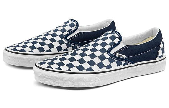 Vans FOOTWEAR Vans Classic Slip-On 'Checkerboard - Parisian Night' - Men's