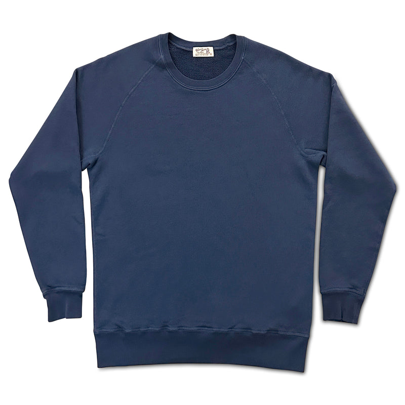 Velva Sheen Cotton Freedom Sweat - 8oz French Terry (True Blue) - August Shop